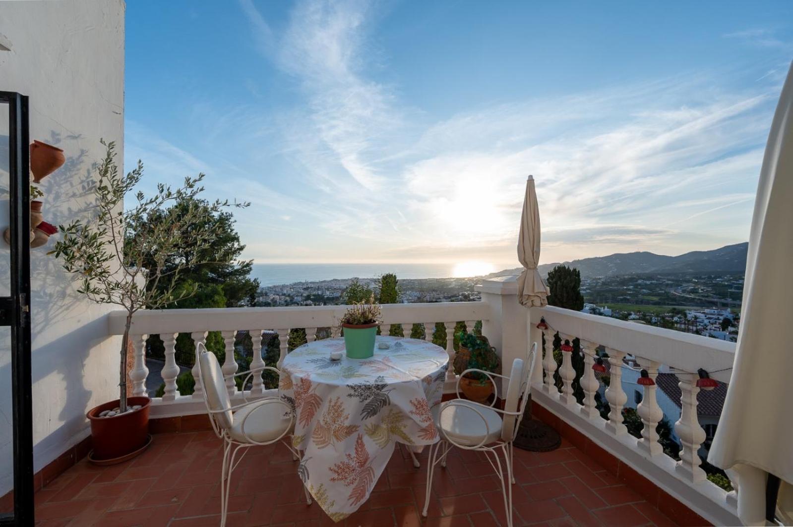 Precioso Apartamento Mandarinos Con Vistas Al Mar Nerja Exterior photo